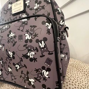 Loungefly Mickey Mouse Plane Crazy Mini Backpack *New* condition
